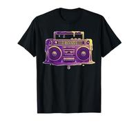 Estilo Callejero Retro Hip Hop de la Era Dorada Camiseta