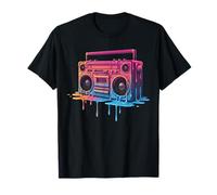 Estilo Callejero Retro Hip Hop de la Era Dorada Camiseta
