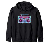Estilo Callejero Retro Hip Hop de la Era Dorada Sudadera con Capucha