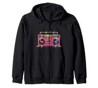 Estilo Callejero Retro Hip Hop de la Era Dorada Sudadera con Capucha