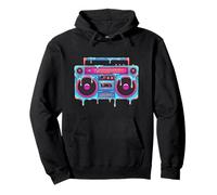Estilo Callejero Retro Hip Hop de la Era Dorada Sudadera con Capucha