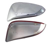 Estilo Coche Para Toyota Para Hilux Para Revo 2015-2020 Accesorios Puerta Espejo Retrovisor Cubierta Embellecedora Vista Trasera Cromo Negro(Chrome)