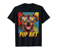 Estilo cómico Retro de Arte Pop de Xoloitzcuintli Camiseta