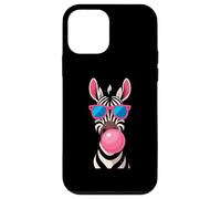 Estilo cómico Zebra Bubblegum Pop Art Carcasa para iPhone 12 Mini