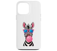 Estilo cómico Zebra Bubblegum Pop Art Carcasa para iPhone 13 Pro MAX