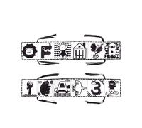 (Estilo D) Libro de tela para bebé con forma de animal cognitivo de educación temprana, cama con colgante circundante