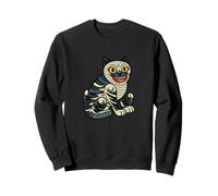 Estilo de arte popular coreano del espíritu del tigre místico Sudadera