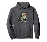 Estilo de arte popular coreano del espíritu del tigre místico Sudadera con Capucha