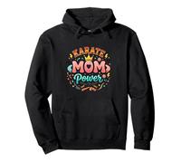 Estilo de Artes Marciales Karate Mom Power Sudadera con Capucha