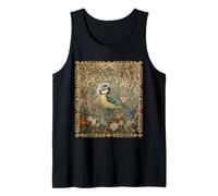 Estilo de Artes y Manualidades botánicas de Blue Songbird Camiseta sin Mangas