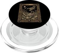 Estilo de Carta del Tarot de la astrología del Zodiaco de Escorpio PopSockets PopGrip para MagSafe
