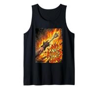 Estilo de cómic No Kings Day Camiseta sin Mangas