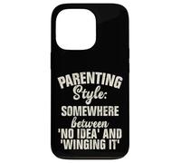 Estilo de crianza en algún lugar entre ninguna idea y Winging it Carcasa para iPhone 13 Pro