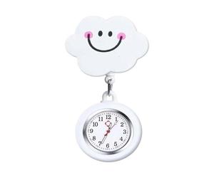 Estilo de dibujos animados de silicona reloj de pico de vigilancia de campo médico para enfermeras y estudiantes de medicina, E