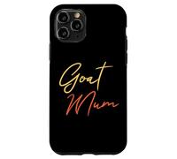 Estilo de guion de Goat Mum Funny Mum Carcasa para iPhone 11 Pro