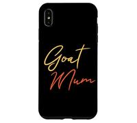 Estilo de guion de Goat Mum Funny Mum Carcasa para iPhone XS Max