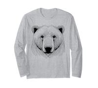 Estilo de Huella Dactilar: Oso Polar papá mamá Manga Larga