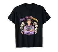Estilo de Juego de Cartas de mentalidad de Jugador de póquer Seguro Camiseta