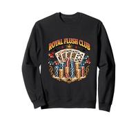Estilo de Mano Ganador Royal Flush Club Poker Sudadera