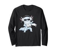 Estilo de Moda de Invierno Chill Axolotl Manga Larga