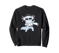 Estilo de Moda de Invierno Chill Axolotl Sudadera