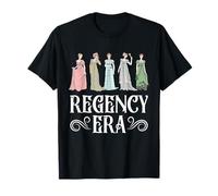 Estilo de Moda Vintage de la época de la Regencia de Jane Austen Book Club Camiseta