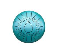 Estilo de tambor de lengua de de 11 notas de 12 pulgadas con instrumento de percusión de bolso escolar de música de mazo (Color : E)