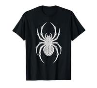 Estilo de Tatuaje de Tinta de diseño Tribal de araña Celta Camiseta