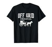 Estilo de Vida Amish Original de Off Grid Camiseta