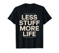 Estilo De Vida Minimalista Menos Cosas Mas Libertad Vivir Camiseta