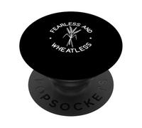 Estilo de Vida sin Gluten sin Miedo y sin Trigo Alergia al Gluten PopSockets PopGrip Adhesivo