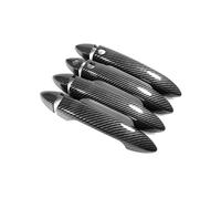 Estilo Decorativo para Accord Novena Generación 2013-2017 Protector De Tirador Monotúnel Doble Inteligente Accesorios Antiarañazos para Marcos(Patrón de Fibra de Carbono)