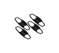 Estilo Decorativo para Seat Alhambra 7N 2011-2020 Tirador De Puerta Sin Orificios 4-Inteligente con Marco Decorativo Y Cuenco Película Protectora(Door Bowl Bright Black)