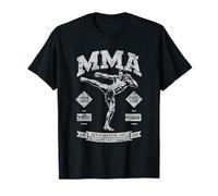 Estilo Deportivo de Combate Vintage de Artes Marciales Mixtas Camiseta