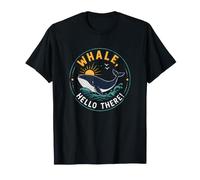 Estilo Divertido y Lindo de Whale Hello There Ocean Discovery Camiseta