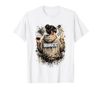 Estilo dramático del Arte Callejero del Graffiti para Amantes del Vino Camiseta