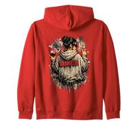 Estilo dramático del Arte Callejero del Graffiti para Amantes del Vino Sudadera con Capucha