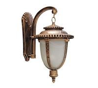 Estilo Europeo Impermeable Retro Linterna Al Aire Libre Lámpara De Pared Tradición Victoria Antiguo Mesita De Noche Balcón Pasillo Colgante Luz De Pared Al Aire Libre E27 Decoración Iluminación
