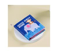 (Estilo F) Libro de tela suave táctil para bebés, suministros educativos cognitivos tempranos.