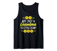 Estilo Icono Abuela Mamá Nana Mimi Grammie Gigi Abuela Camiseta sin Mangas
