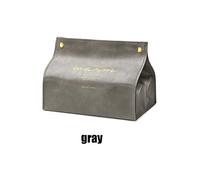 Estilo Ins Cubierta De Pañuelos De Cuero Caja De Pañuelos Bandeja De Papel Sala De Estar Mesa De Comedor Cajón De Papel Oficina Del Coche Bolsa De Almacenamiento De Pañuelos Caja De Pañuelos Caja