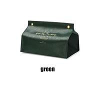 Estilo Ins Cubierta De Pañuelos De Cuero Caja De Pañuelos Bandeja De Papel Sala De Estar Mesa De Comedor Cajón De Papel Oficina Del Coche Bolsa De Almacenamiento De Pañuelos Caja De Pañuelos Caja