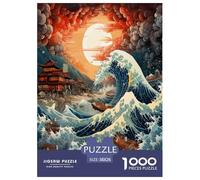 Estilo japonés es Basura Puzzle Imposible,desafío for Adults Juego EduGatoivo 1000 Piezas Obra De Arte De Juego De para Adultos Y Niños 38x26cm/1000pcs