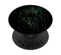Estilo Matrix Cat Art PopSockets PopGrip Adhesivo