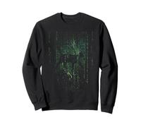 Estilo Matrix Cat Art Sudadera