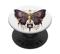 Estilo Ornamental y Barroco, gótico Oscuro caprichoso PopSockets PopGrip Adhesivo