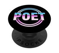 Estilo Poeta Retro PopSockets PopGrip Adhesivo