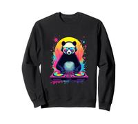 Estilo Pop Art Retro de DJ Panda Sudadera