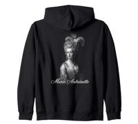 Estilo Retrato rococó francés de María Antonieta Sudadera con Capucha