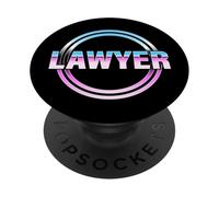 Estilo Retro Abogado PopSockets PopGrip Adhesivo